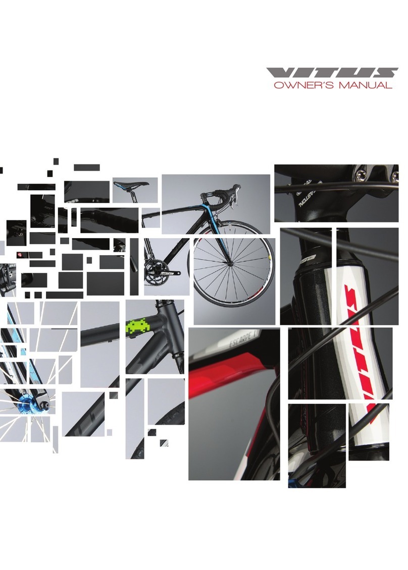 Vitus Audio MULTI-SPEED BICYCLES owner's manual