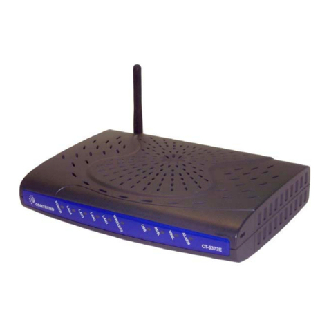 Comtrend Corporation CT-5372E user manual
