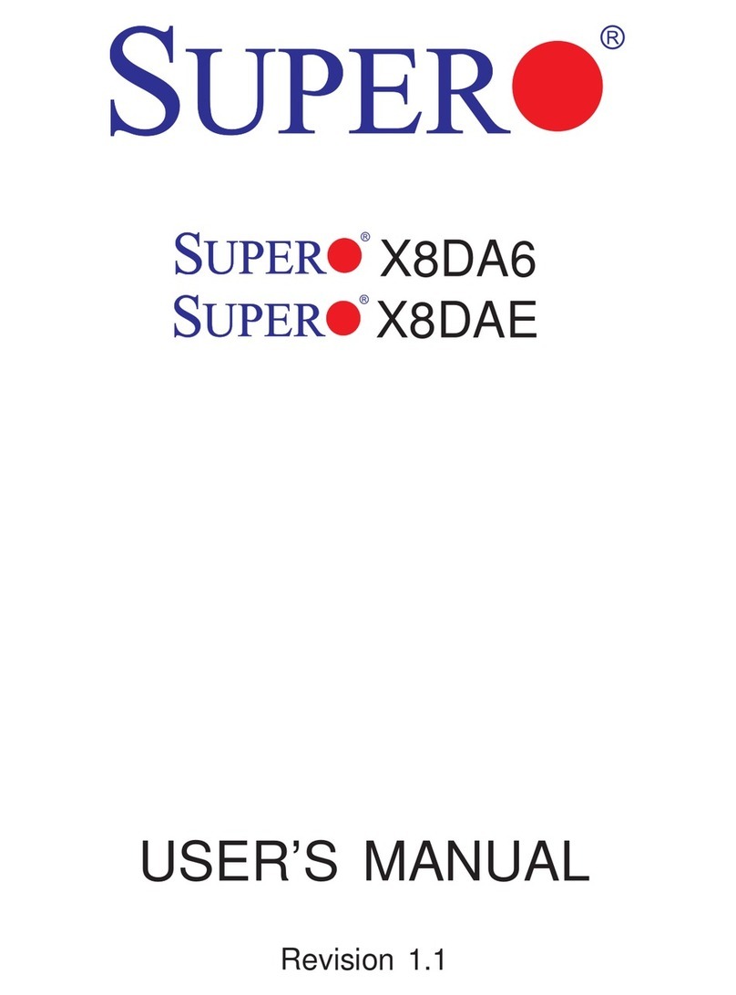 Supero X8DA6 user manual