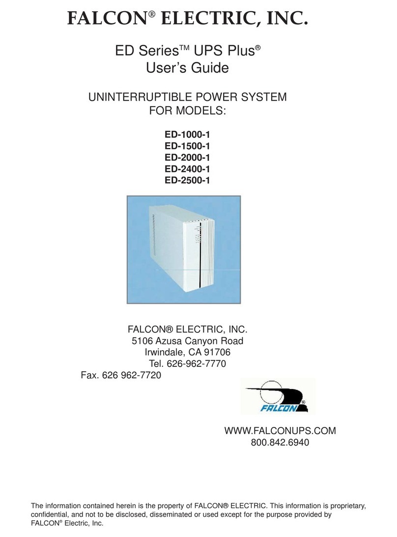 Falcon ED-1000-1 user guide