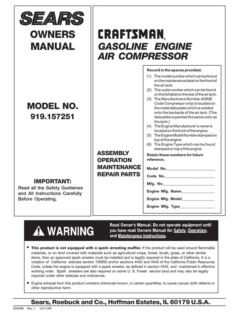 Craftsman 919.157251 owner's manual