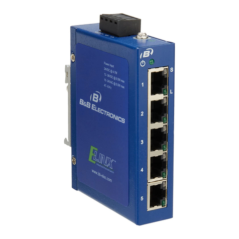 B&B Electronics ESW105 Series User manual