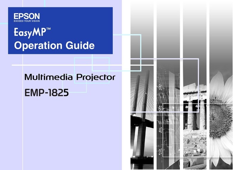 Epson EMP EMP-1825 User manual
