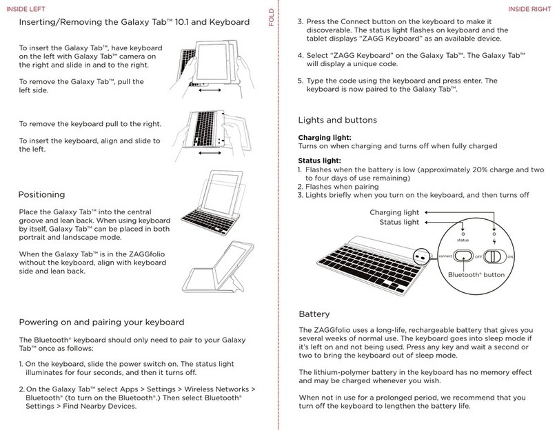 Zagg FOLIO User manual