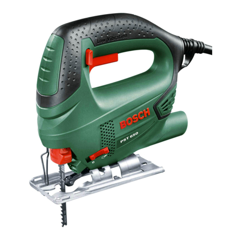 Bosch PST 670 User manual