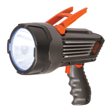 Black & Decker LEDLIB instruction manual