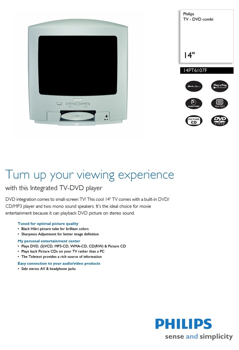 Philips 14PT6107F/01 User manual