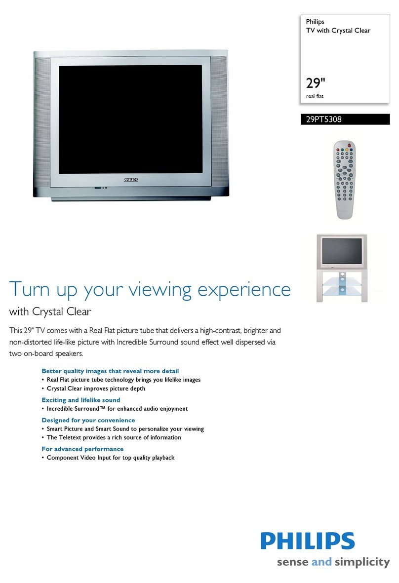 Philips 29PT5308 User manual