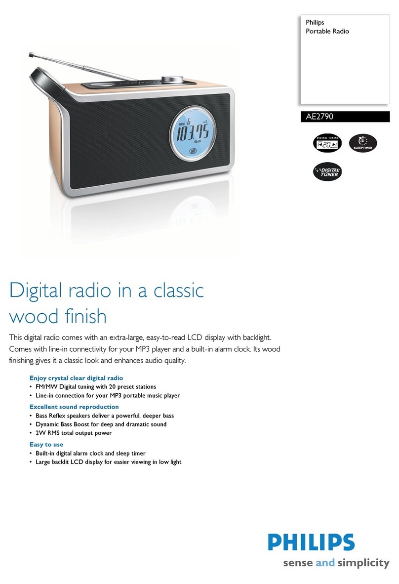 Philips AE2790 Specifications
