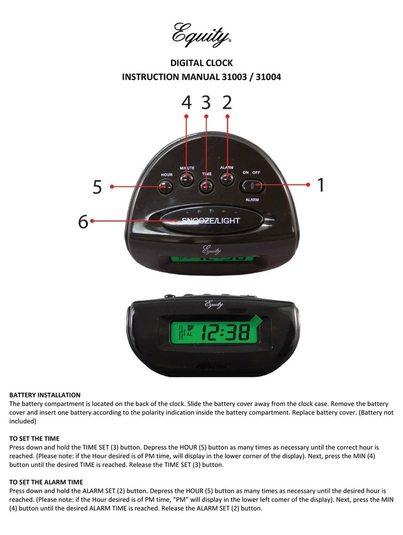 Equity 31003 instruction manual