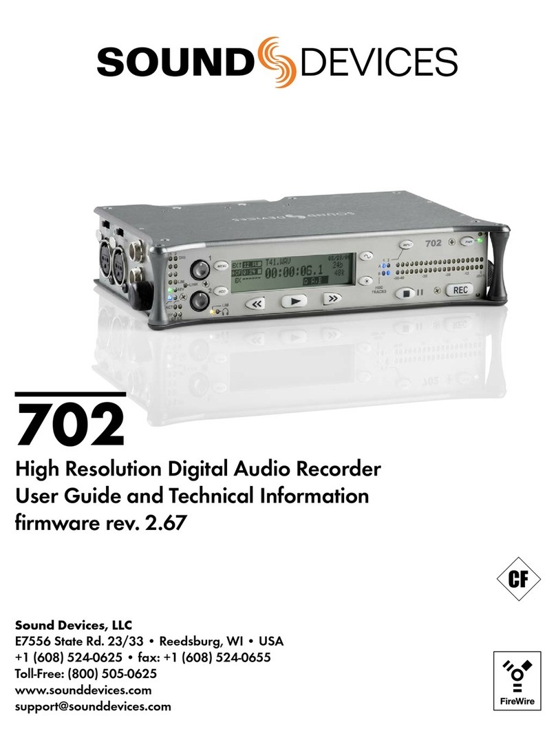 Sound Devices 702 Manual