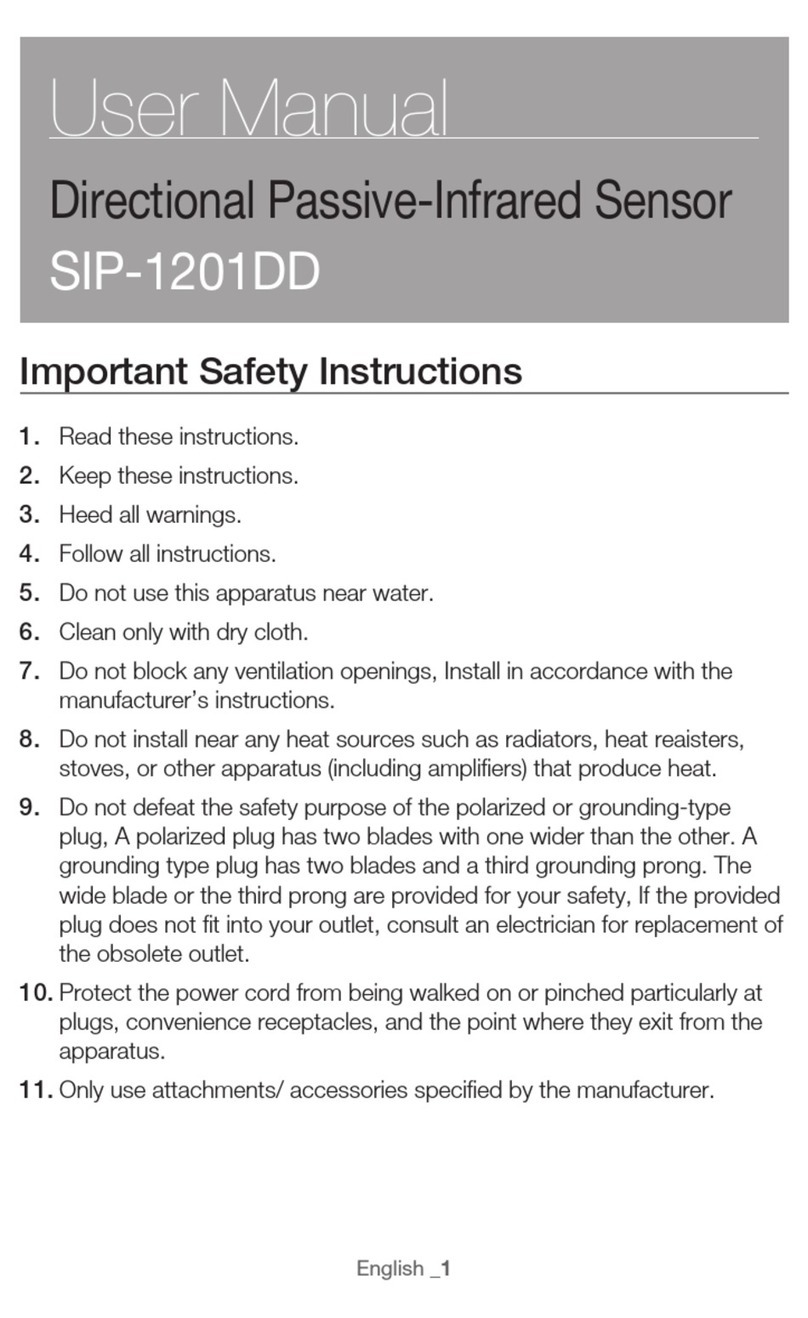Samsung SIP-1201DD User manual Samsung SIP-1201DD User manual