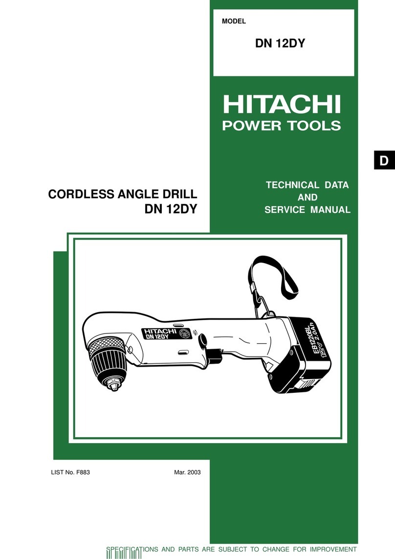 Hitachi DN12DY Technical data and service manual