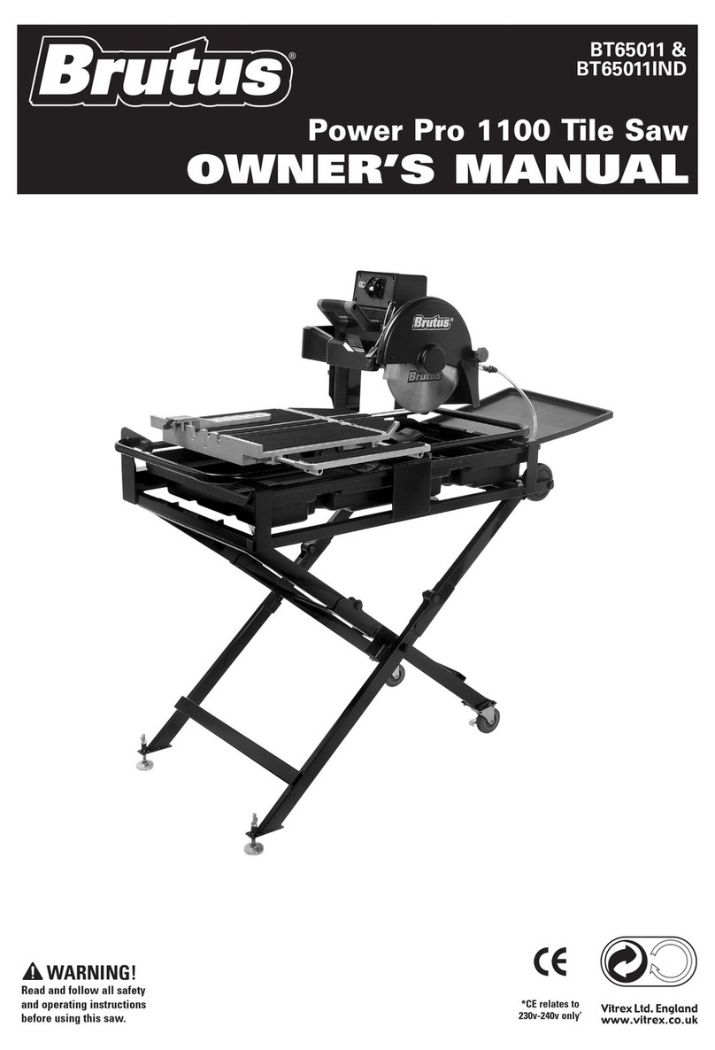 Brutus Power Pro 1100 owner's manual