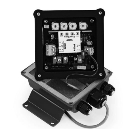 Omega FMG-1000-MAW User manual