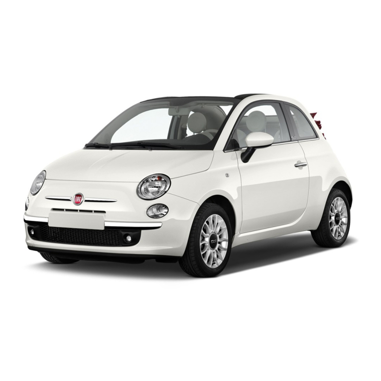 Fiat Blue&Me 2012 500 Abarth User manual Fiat Blue&Me 2012 500 Abarth User manual