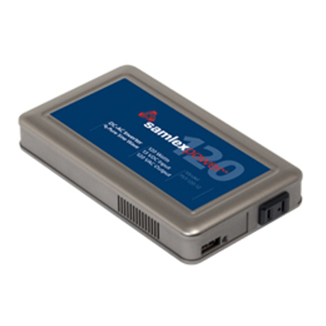 Samlexpower PST-120-12 owner's manual