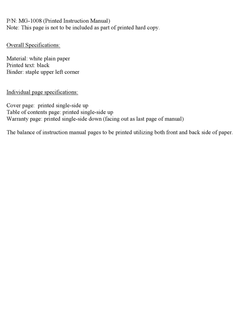 Thermo Pride MHA1-50N Installation and service manual
