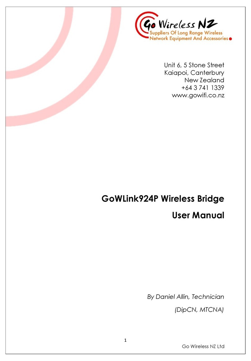 Go Wireless GoWLink924P user manual