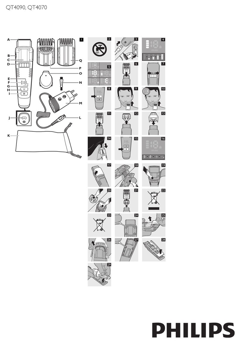 Philips QT4090 quick start guide