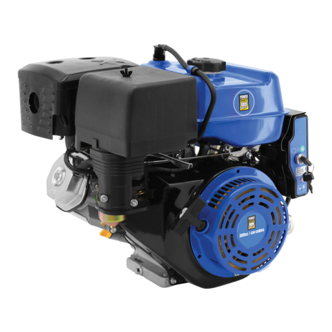 Power Fist 13 HP 389cc OHV Gas Engine User manual