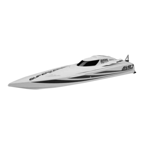 AquaCraft SuperVee 27 Brushless Installation and operating instructions