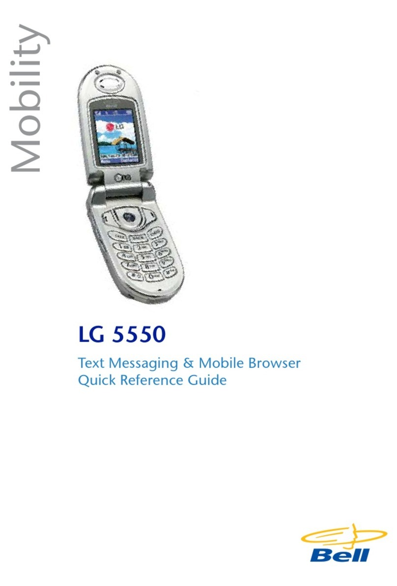 LG 5550 User manual