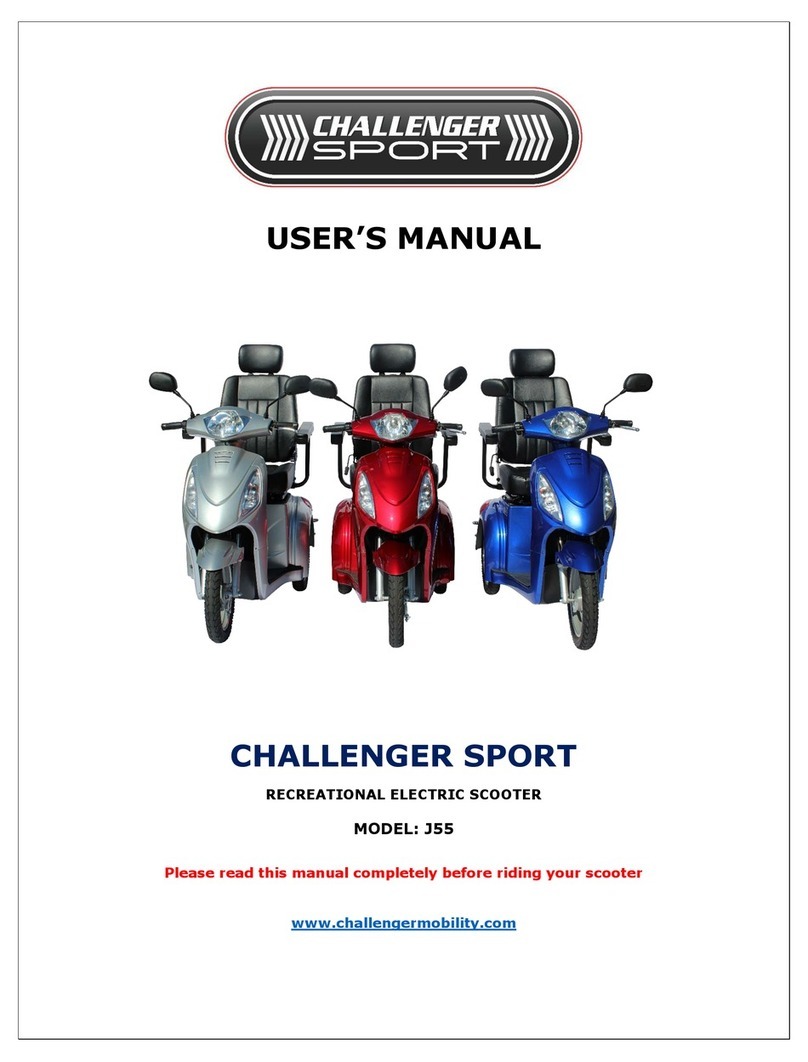 CHALLENGER SPORT J55 user manual