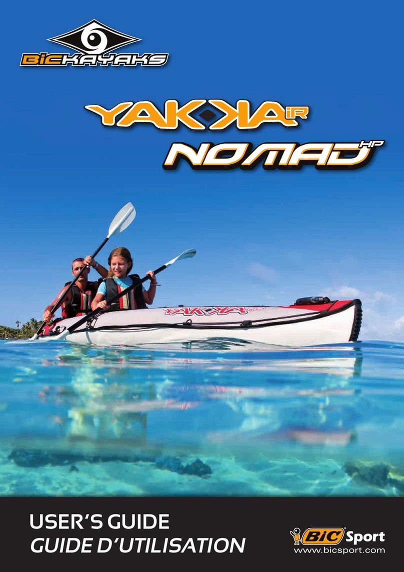 BICkayaks YAKKAir HP user guide