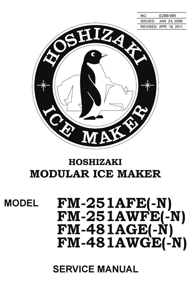 Hoshizaki FM-251AFE Service manual