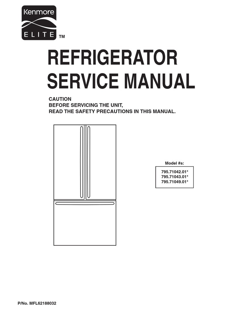 Kenmore 795.71042.01 Service manual