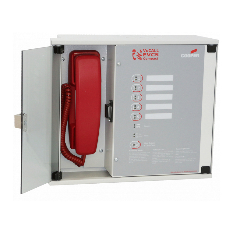 Cooper VoCALL CFVCC5 user manual