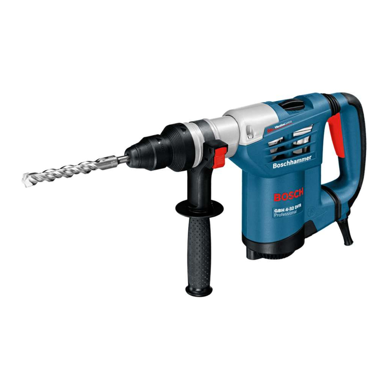 Bosch GBH 4-32 DFR Professional User manual