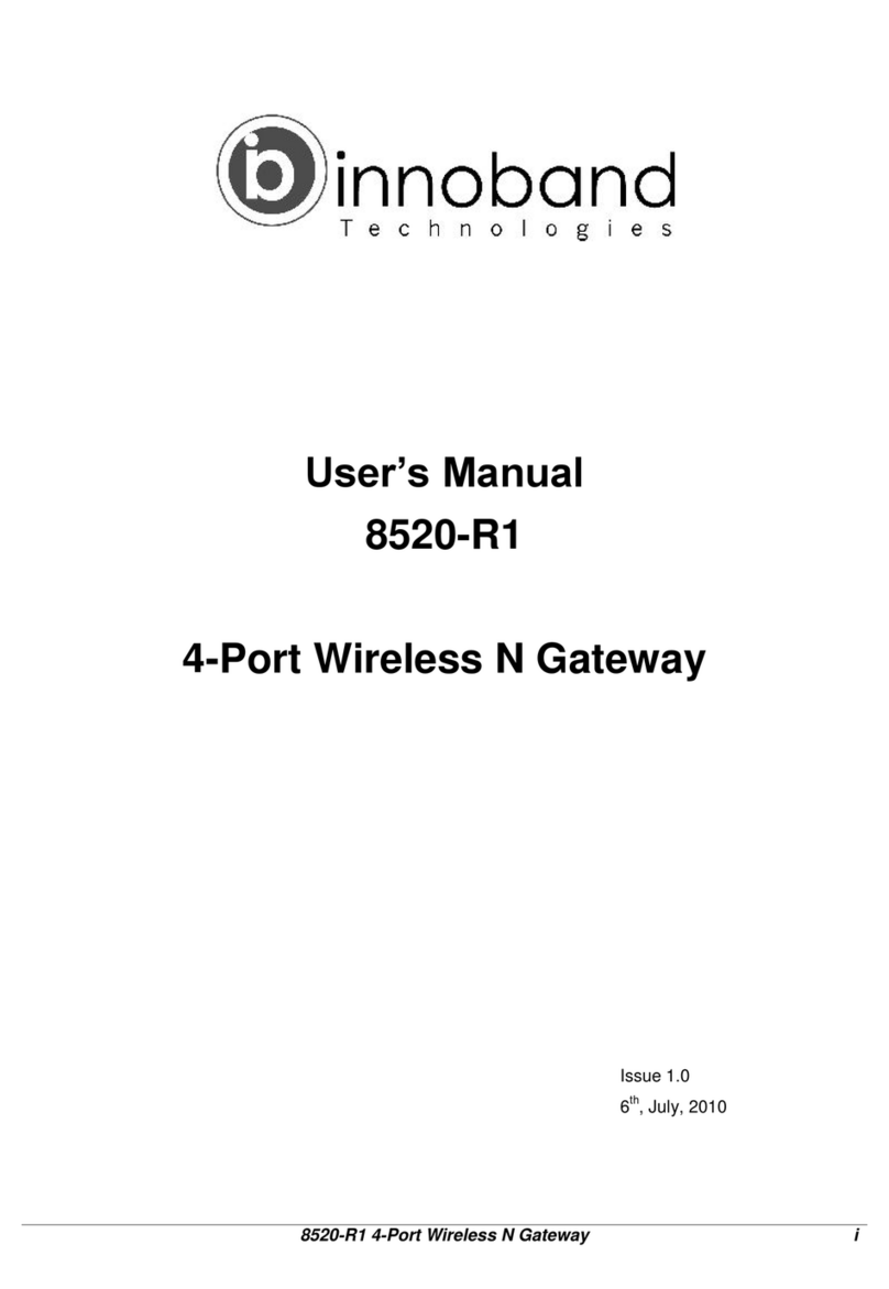 Innoband 8520-R1 user manual