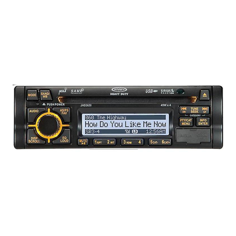 Jensen Heavy Duty JHD3620 User manual