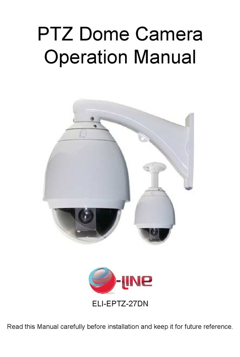 E-line ELI-EPTZ-27DN Operation manual
