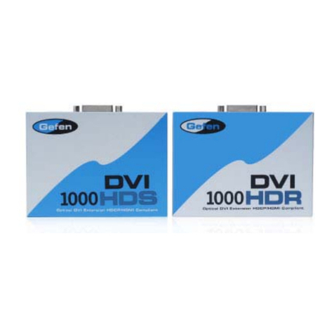 Gefen EXT-DVI-1000HD user manual