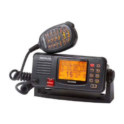 Nexus NX2500 Installation and operation manual