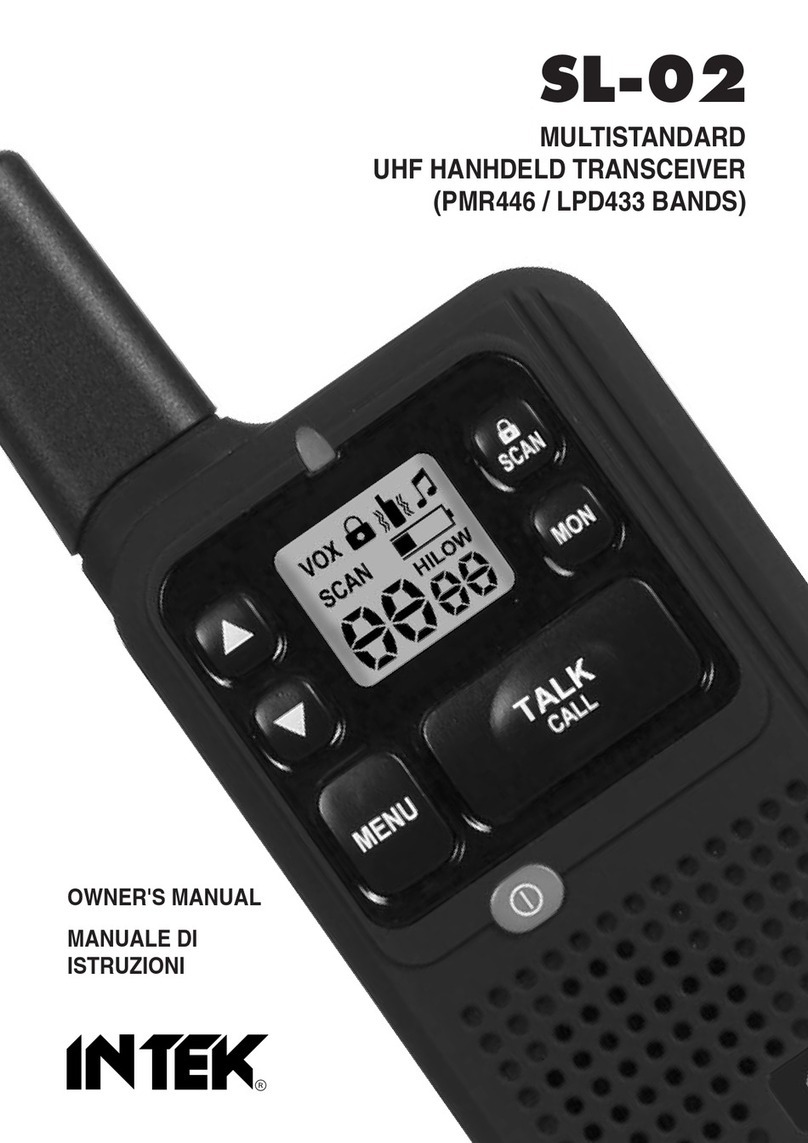 Intek SL-02 owner's manual