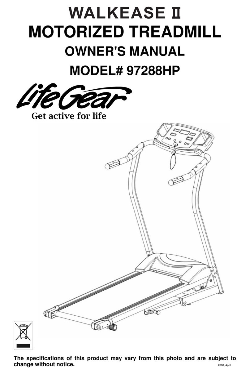 Life Gear 97288HP User manual