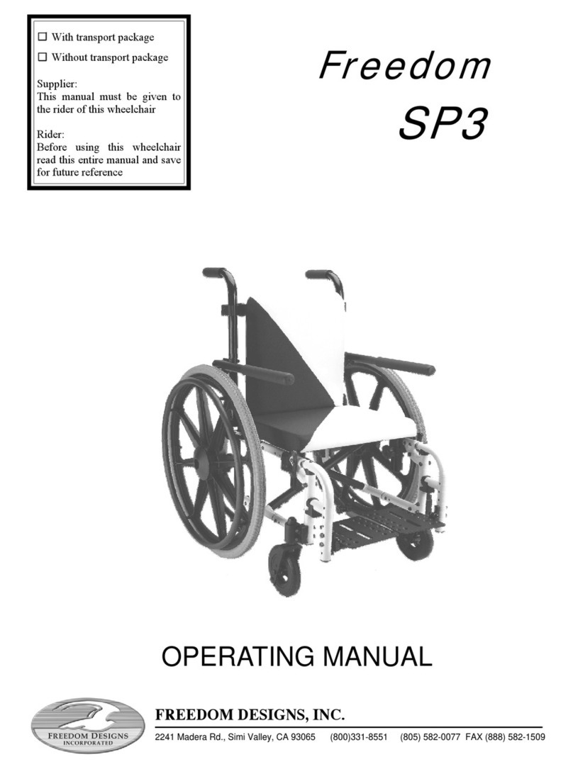Freedom Designs SP3 User manual