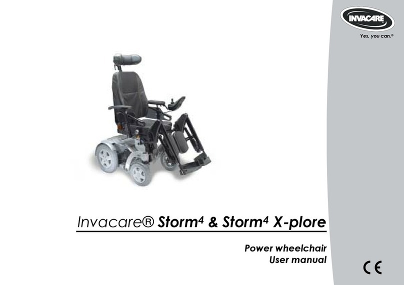 Invacare Storm4 X-plore User manual Invacare Storm4 X-plore User manual