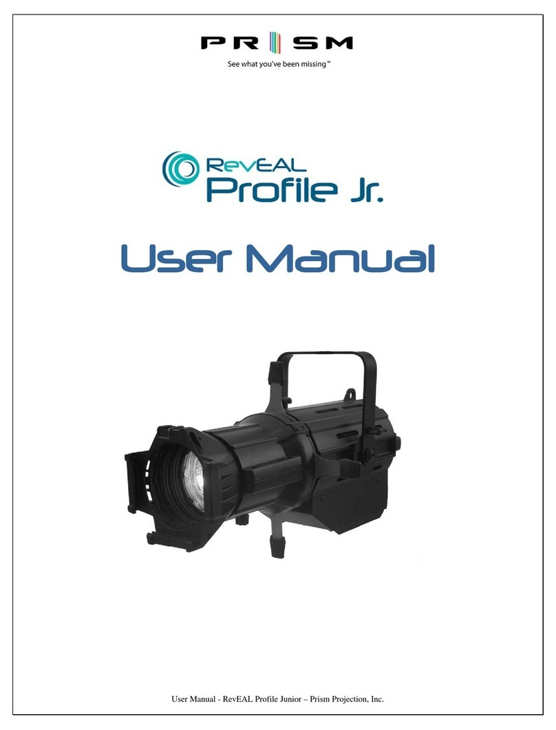 PRISM+ RevEAL Profile Junior user manual