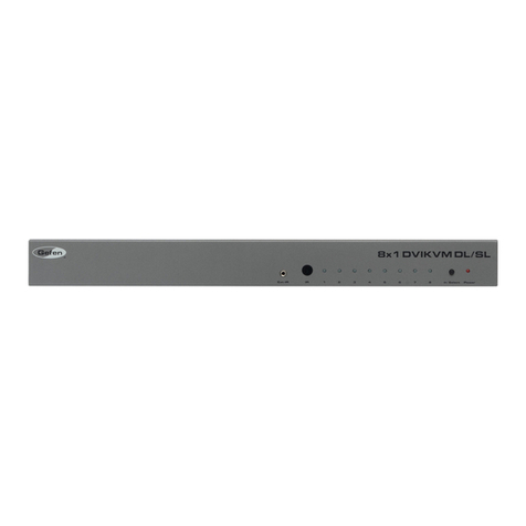Gefen EXT-DVIKVM-841DL User manual Gefen EXT-DVIKVM-841DL User manual