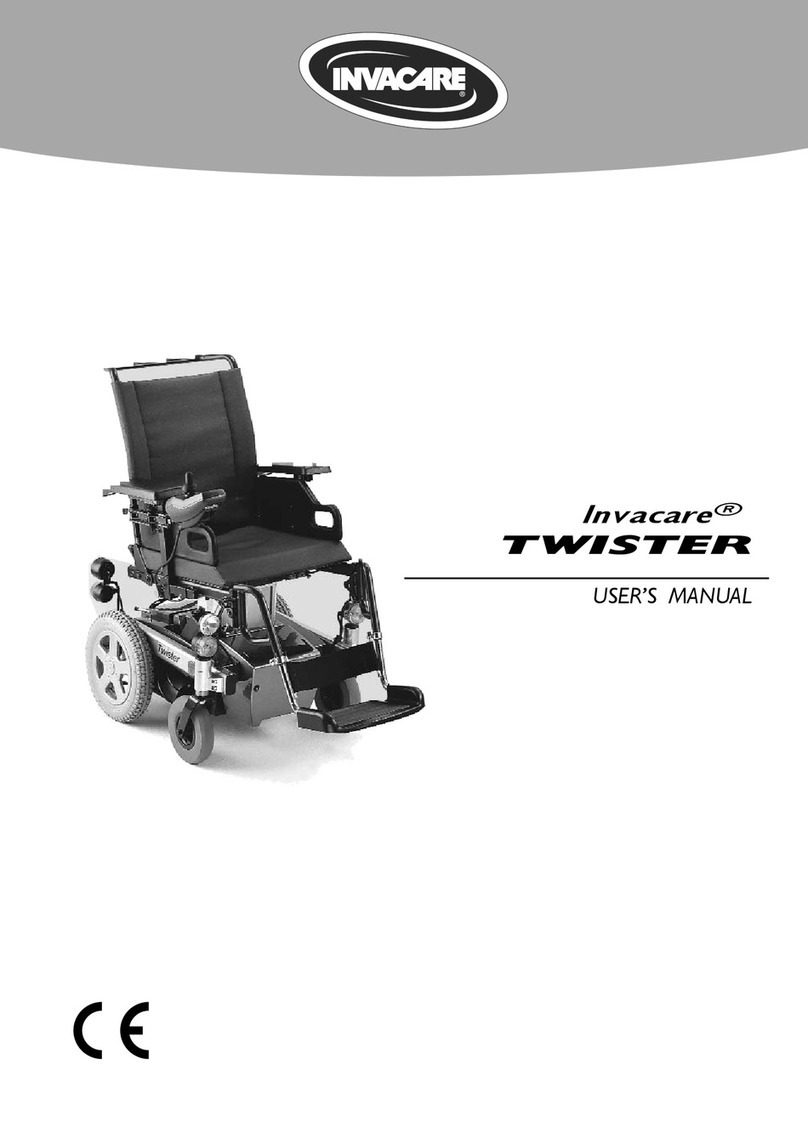Invacare Twister User manual