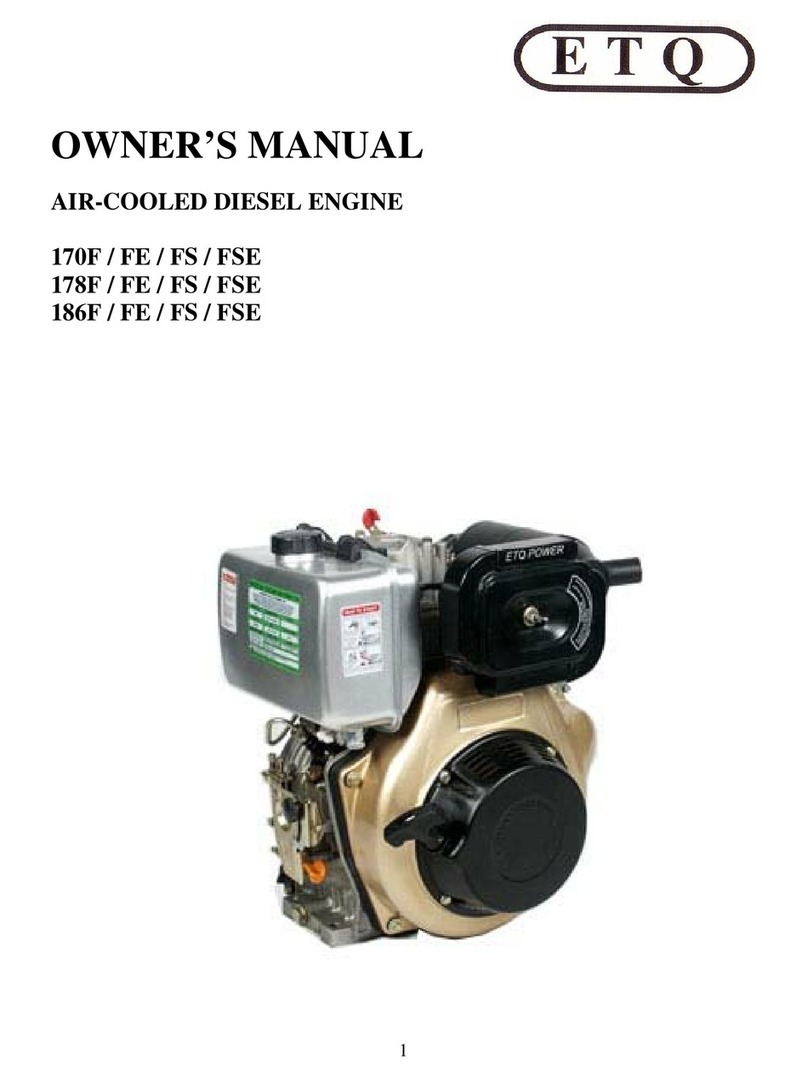 ETQ 170F owner's manual
