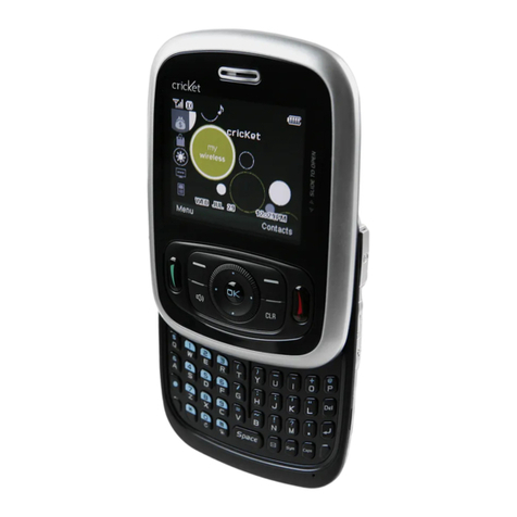Cricket TXTM8 User manual