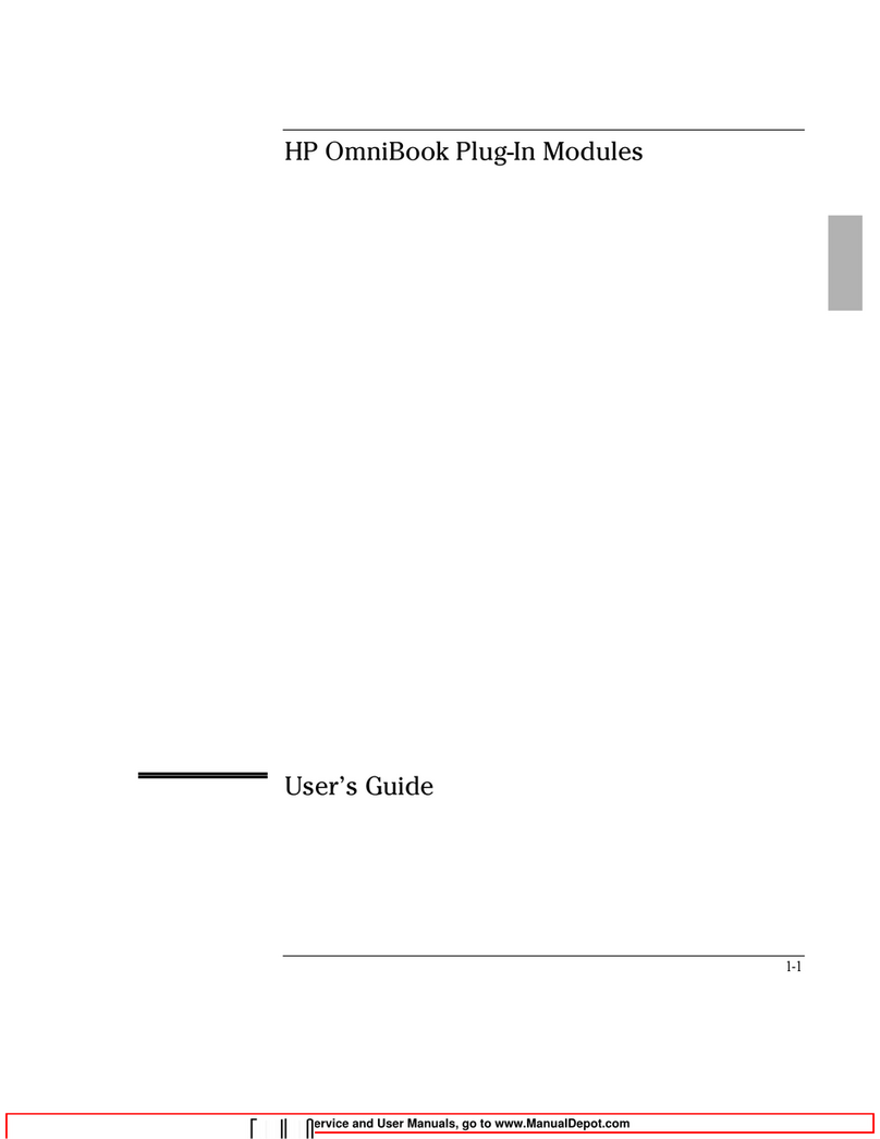 HP OminBook User manual