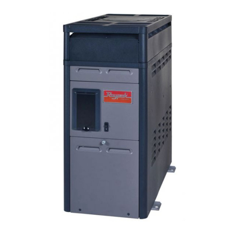 Raypak 106 Installation & operating instructions