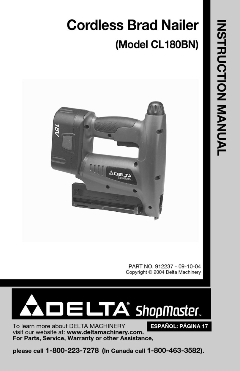 Delta ShopMaster CL180BN instruction manual Delta ShopMaster CL180BN instruction manual